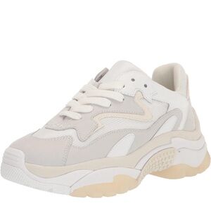 ASH Women's White Addict Paneled Lace-up Sneakers